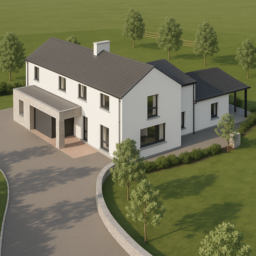 residential design concept by architect in mullingar